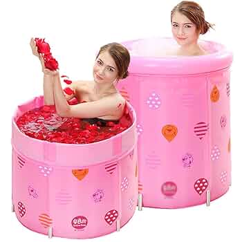 【自動膨張式】桜ピンクの充気バスタブ（浴槽）80×80×65cm 61GaK+faJFL._UF350,350_QL50_.jpg